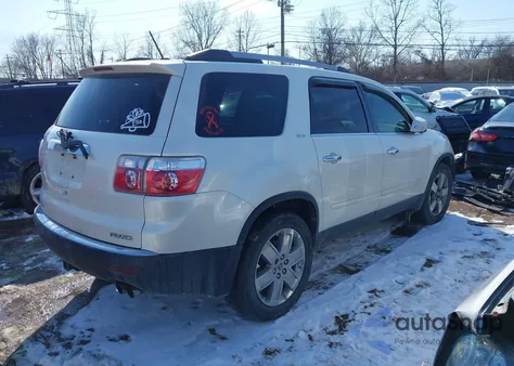 2010 GMC Acadia Slt-2 from USA, damaged, VIN 1GKLVNED4AJ190408